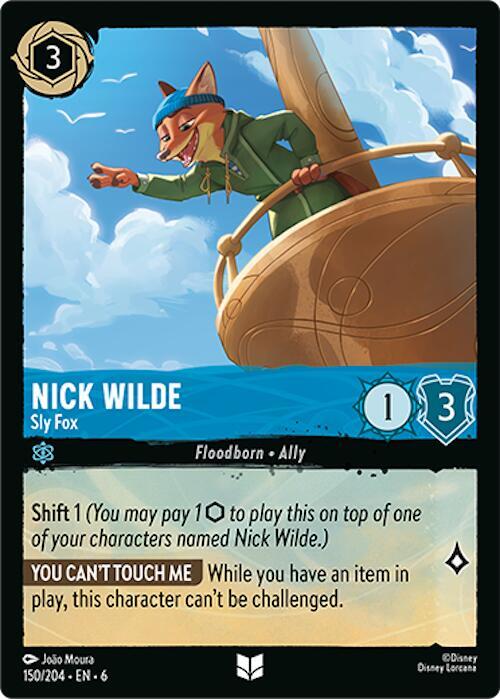 Nick Wilde - Sly Fox - Disney Lorcana
