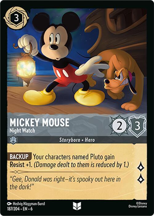 Mickey Mouse - Night Watch - Disney Lorcana