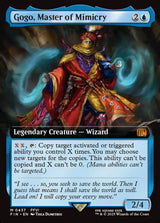 Gogo, Master of Mimicry (Extended Art) - Magic: The Gathering