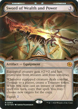 Sword of Wealth and Power (Showcase) (Raised Foil) - Magic: The Gathering