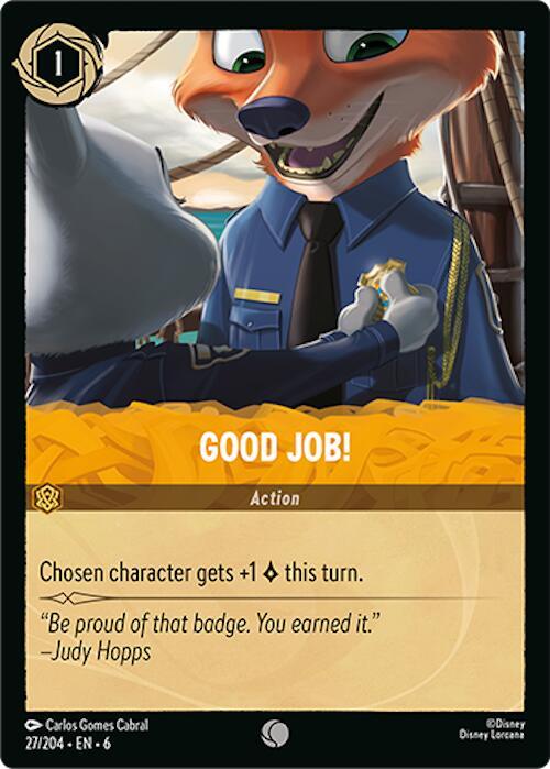 Good Job! - Disney Lorcana