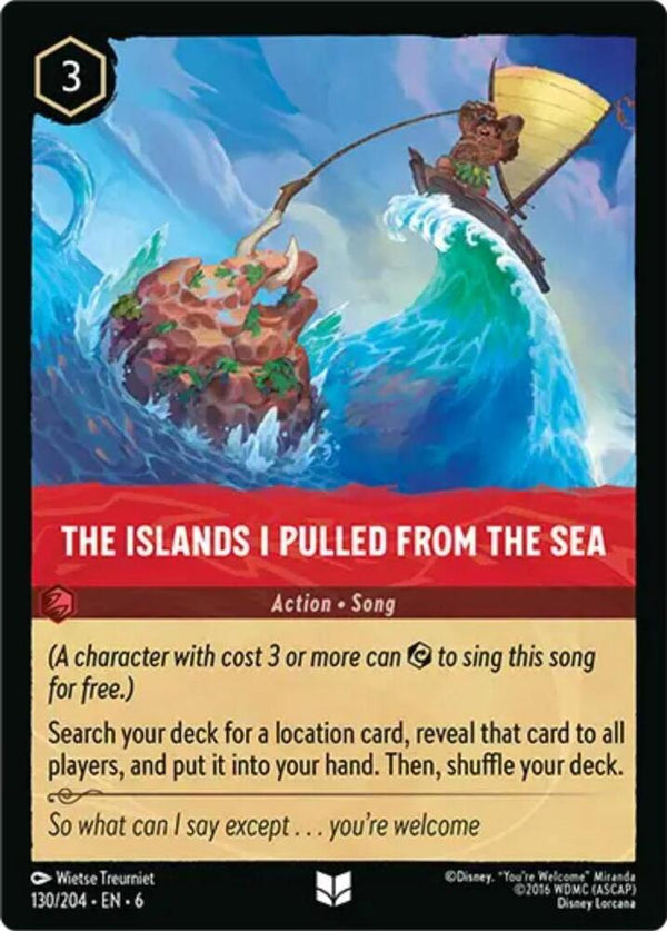 The Islands I Pulled From The Sea - Disney Lorcana