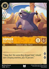 Gopher - Ship's Carpenter - Disney Lorcana