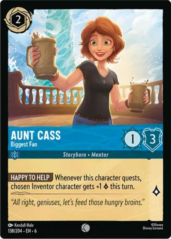 Aunt Cass - Biggest Fan - Disney Lorcana