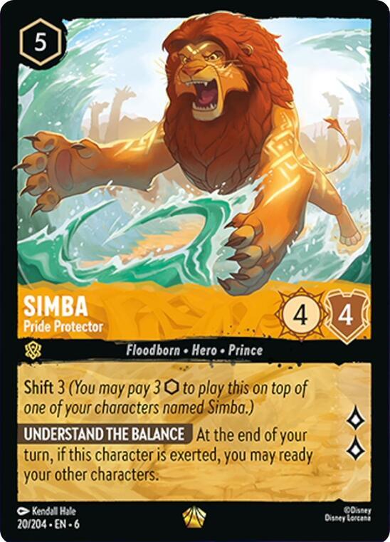 Simba - Pride Protector - Disney Lorcana