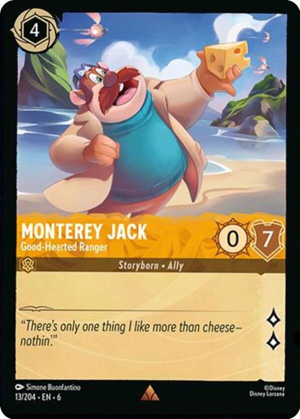 Monterey Jack - Good-Hearted Ranger - Disney Lorcana