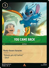 You Came Back - Disney Lorcana