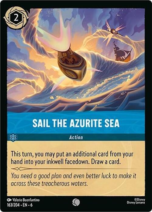 Sail the Azurite Sea - Disney Lorcana