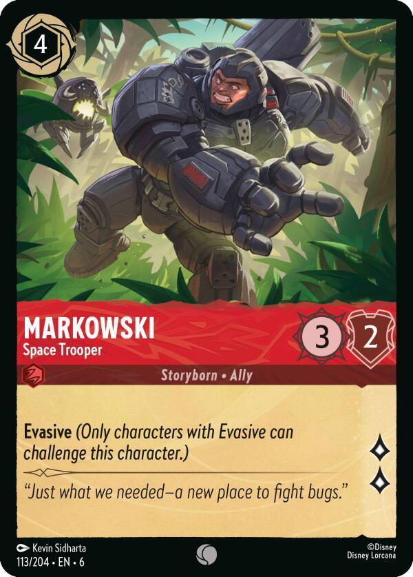 Markowski - Space Trooper - Disney Lorcana