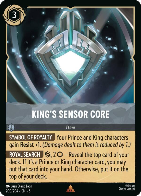 King's Sensor Core - Disney Lorcana