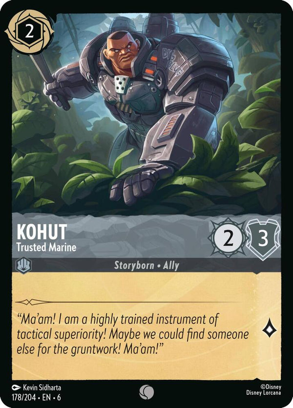 Kohut - Trusted Marine - Disney Lorcana