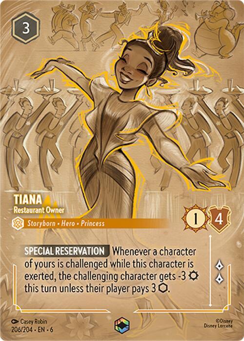 Tiana - Restaurant Owner (Enchanted) - Disney Lorcana