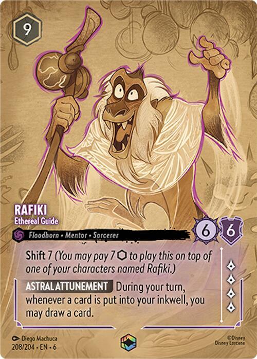 Rafiki - Ethereal Guide (Enchanted) - Disney Lorcana