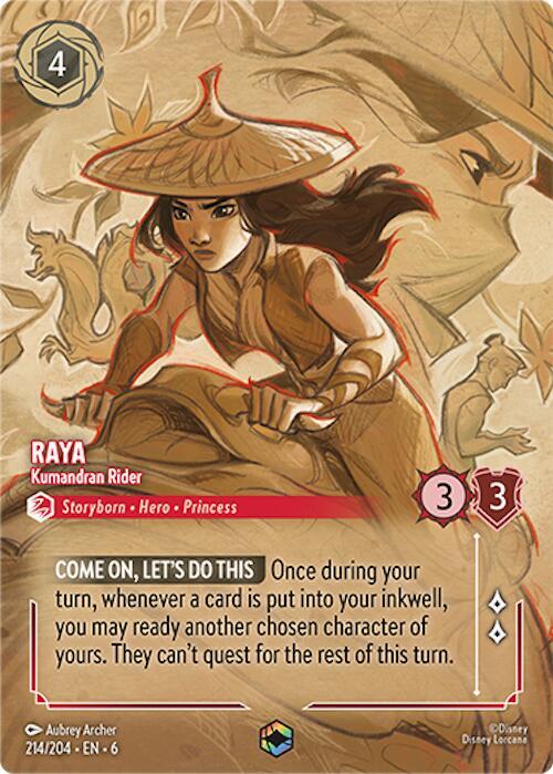 Raya - Kumandran Rider (Enchanted) - Disney Lorcana