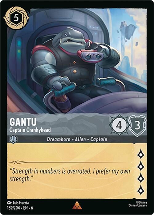 Gantu - Captain Crankyhead - Disney Lorcana