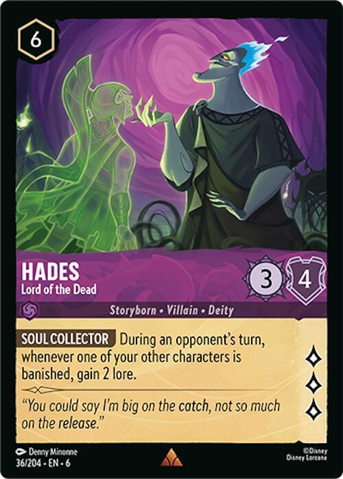 Hades - Lord of the Dead - Disney Lorcana