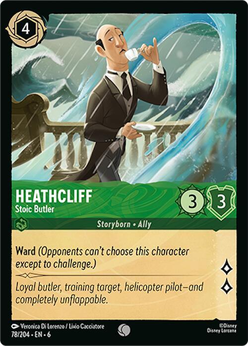 Heathcliff - Stoic Butler - Disney Lorcana