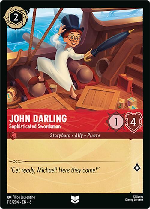 John Darling - Sophisticated Swordsman - Disney Lorcana