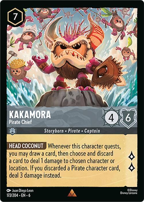 Kakamora - Pirate Chief - Disney Lorcana