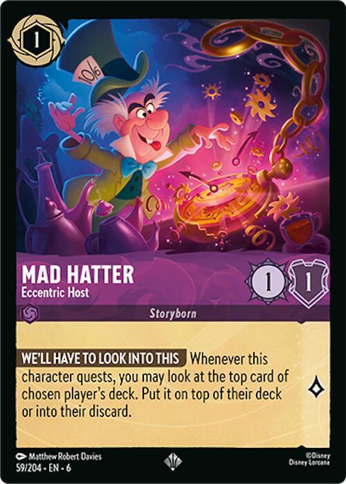 Mad Hatter - Eccentric Host - Disney Lorcana