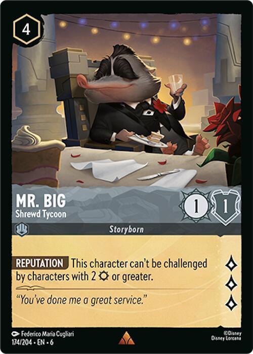 Mr. Big - Shrewd Tycoon - Disney Lorcana