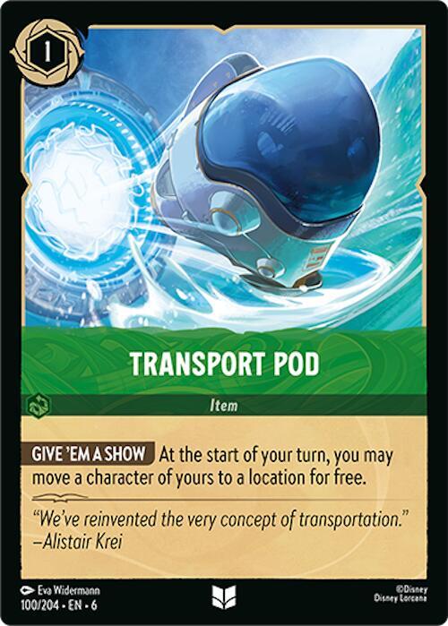Transport Pod - Disney Lorcana
