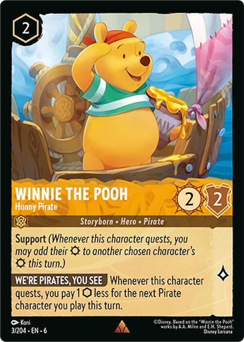 Winnie the Pooh - Hunny Pirate - Disney Lorcana