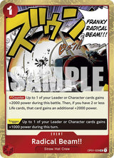 Radical Beam!! (Jolly Roger Foil) - One Piece Card Game