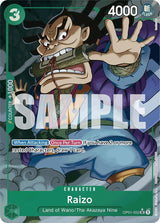 Raizo (Full Art) - One Piece Card Game