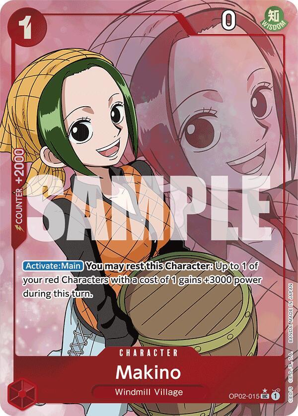 Makino (Full Art) - One Piece Card Game