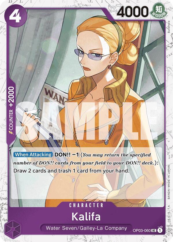 Kalifa (Jolly Roger Foil) - One Piece Card Game