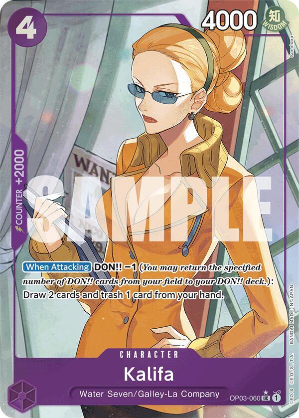 Kalifa (Full Art) - One Piece Card Game
