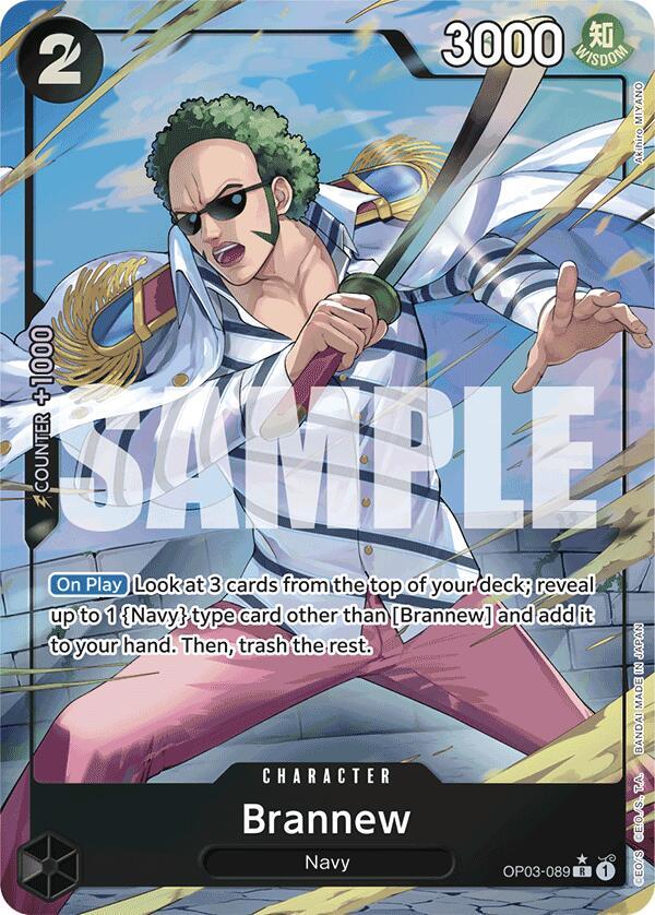 Brannew (Alternate Art) - One Piece Card Game