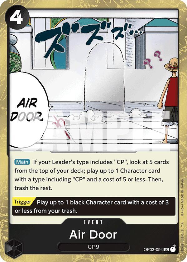 Air Door (Jolly Roger Foil) - One Piece Card Game