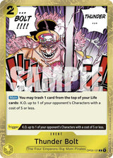 Thunder Bolt (Jolly Roger Foil) - One Piece Card Game