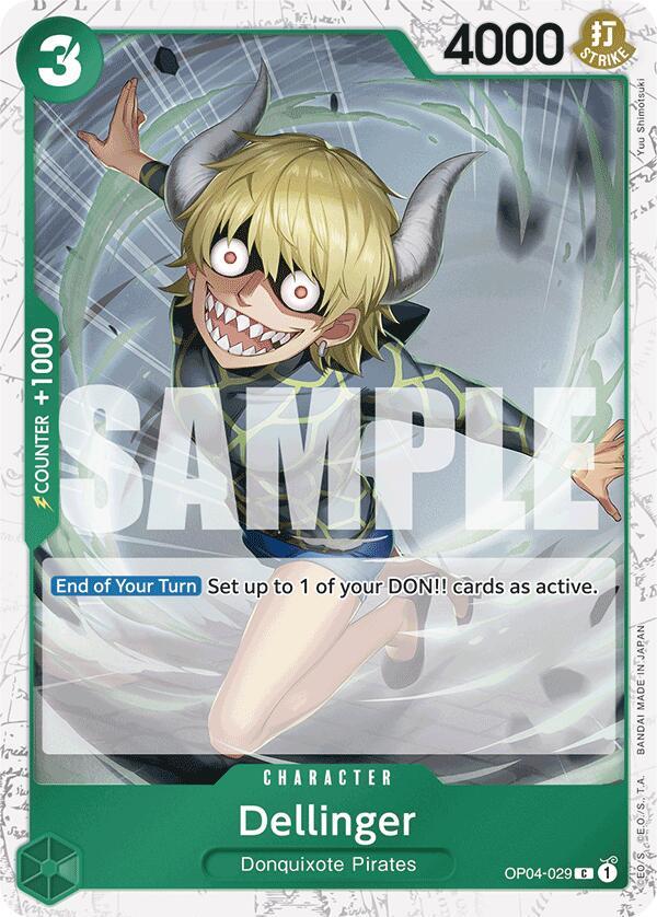 Dellinger (Jolly Roger Foil) - One Piece Card Game