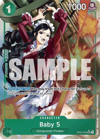 Baby 5 (OP04-032) (Full Art) - One Piece Card Game