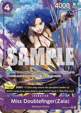 Miss Doublefinger(Zala) (Full Art) - One Piece Card Game