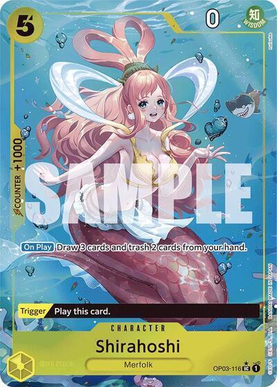 Shirahoshi (OP03-116) (Full Art) - One Piece Card Game