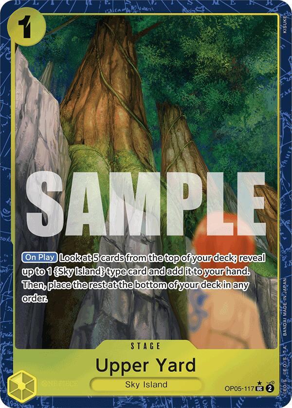 Upper Yard (Alternate Art) - One Piece Card Game