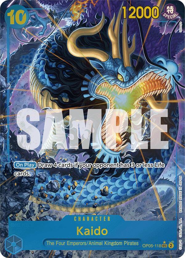 Kaido (OP05-118) (Alternate Art) - One Piece Card Game