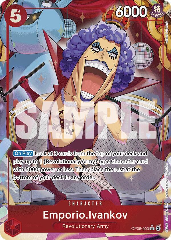 Emporio.Ivankov (Full Art) - One Piece Card Game