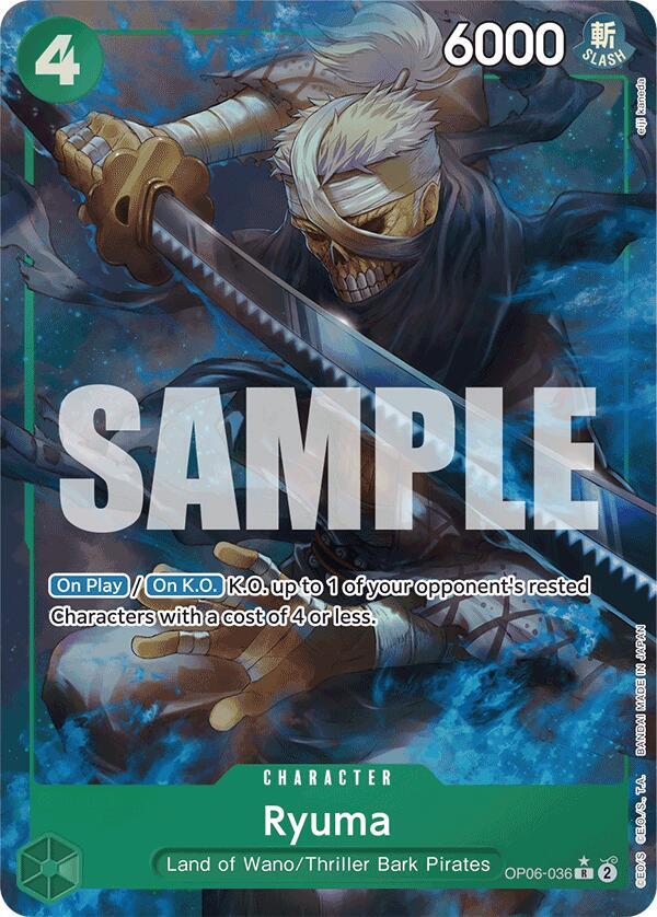 Ryuma (Full Art) - One Piece Card Game