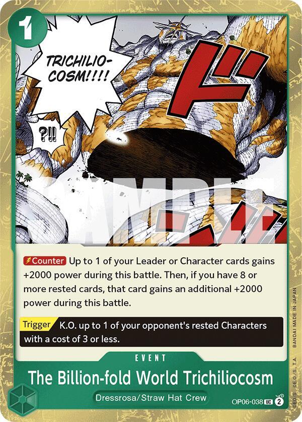 The Billion-fold World Trichiliocosm (Jolly Roger Foil) - One Piece Card Game