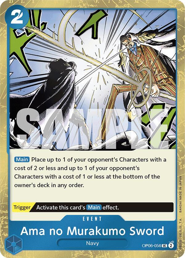 Ama no Murakumo Sword (Jolly Roger Foil) - One Piece Card Game