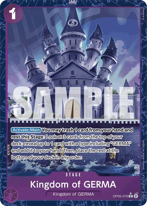 Kingdom of GERMA (Alternate Art) - One Piece Card Game
