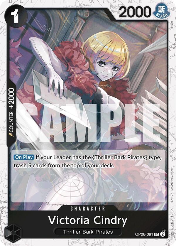 Victoria Cindry (Jolly Roger Foil) - One Piece Card Game