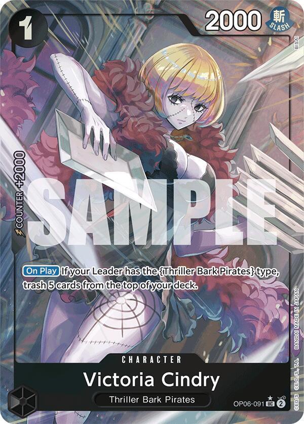 Victoria Cindry (Full Art) - One Piece Card Game