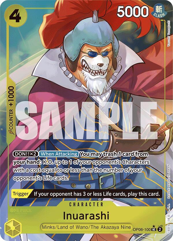 Inuarashi (Full Art) - One Piece Card Game