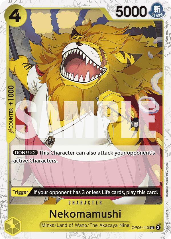 Nekomamushi (Jolly Roger Foil) - One Piece Card Game